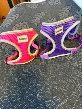 Coastal comfort step in dog harnesses